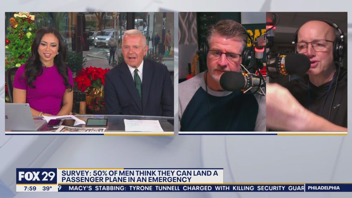 Survey says 50% of men think they can land a plane in an emergency